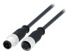 Cablu HARTING M12-M12 Cod A, 7.5m, 4 Pini, Senzori Automatizari