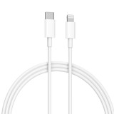 Cablu date Xiaomi BHR4421GL, USB-C la Lightning, 1m, Alb