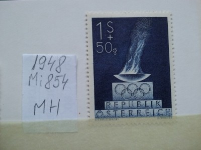 1948- Austria-Mi854-c.set-MH foto