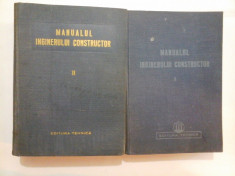 MANUALUL INGINERULUI CONSTRUCTOR (2 Volume) - 1950/1952 foto