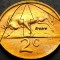 Moneda exotica 2 CENTI - AFRICA de SUD, anul 1981 *cod 5298 = ERORI BATERE