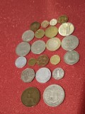 Half Crown 1960 + One (1) penny 1946 UK + Lot 20 monede din 20 de tari [poze]