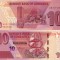 ZIMBABWE 10 dollars 2020 UNC!!!