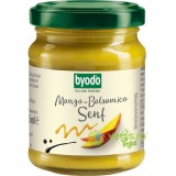 Mustar cu Mango si Otet Balsamic fara Gluten Ecologic/Bio 125ml