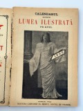 Calendarul almanah vechi revista Romania Ilustrata pe anul 1900 - reclame vechi