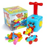 Cumpara ieftin Set Jucarie interactiva cu 10 Baloane, Dispozitiv Lansator pentru Umflarea Baloanelor, 2 x Masina aerodinamica, ROPET