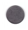 Moneda Belgia 1 franc 1942, stare foarte buna, curat, Europa, Zinc