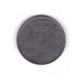 Moneda Belgia 1 franc 1942, stare foarte buna, curat