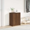 VidaXL Dulap Pantofi Stejar maro 57x34x76 cm Lemn prelucrat 861874