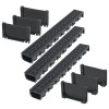 VidaXL Canale de drenaj, 3 m, plastic 275501