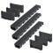 vidaXL Canale de drenaj, 3 m, plastic 275501