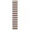 Gossi jaluzea tip zebra maro latime tesatura 40,9 cm poliester