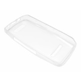 Husa silicon transparenta (cu spate mat) pentru Nokia 305 / 306 Asha