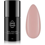 NaniNails NANI Amazing Line lac de unghii sub forma de gel culoare Sunset Peach 5 ml