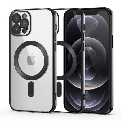 Husa Tech-Protect Magshine MagSafe iPhone 12 Pro negru foto