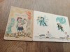 Romeo Voinescu - Lunile Anului, Carte Extensibila Copii, 1955, Carte Ilustrata Veche