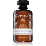 Apivita Pure Jasmine Shower Gel gel de dus hidratant cu uleiuri esentiale 250 ml
