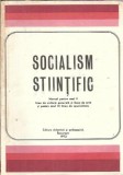 Cumpara ieftin Socialism stiintific. Manual pentru anul II, licee de cultura generala si licee de arta is pentru anul III licee de specialitate - Ion Ardeleanu