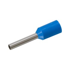 Varf terminal cablu de 2.5 mm albastru