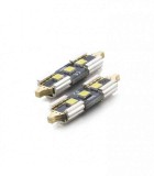 Set 2x becuri auto C5W 31mm LED SMD alb 12V 3W 350lm Canbus interior, Carguard