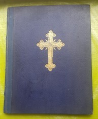 G423-I-Editie veche Timotei Popovici- CANTARILE LITURGICE Sf. Ioan Gura de Aur 1933-Colectie Pictor Victor Jurca Lugoj, semnata Steluta E. Jurca.