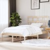 VidaXL Cadru de pat, 120x200 cm, lemn masiv de pin 3101213