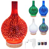 Difuzor de aromaterapie si umidificator Zortiva 200 ml cu LED