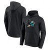 San Jose Sharks hanorac de bărbați cu glugă Primary Logo Graphic Hoodie - VALUE - 2XL, Fanatics Branded