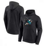 San Jose Sharks hanorac de bărbați cu glugă Primary Logo Graphic Hoodie - VALUE - L, Fanatics Branded