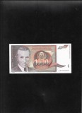Rar! Iugoslavia Yugoslavia 1000 1.000 dinara dinari 1990 seria9959964