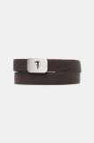 Trussardi curea de piele culoarea maro, B346B000010N