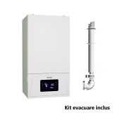 Centrala termica in condensatie MOTAN CONDENS 100 35 CH1, 35 kW, vana cu 3 cai, kit evacuare inclus