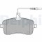 DELPHI LP2282 set placute frana,frana disc