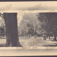 3519 - CLUJ, Park, Romania - old postcard - used - 1912