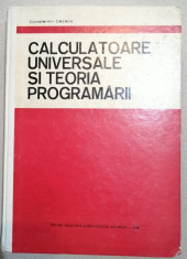 C. Cazacu 1972 Calculatoare cu program si teoria programării, autograf foto