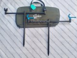 Set 2 BUZZ BAR FEEDER 50cm cu 2 suporti feeder +geanta transport, 3 posturi