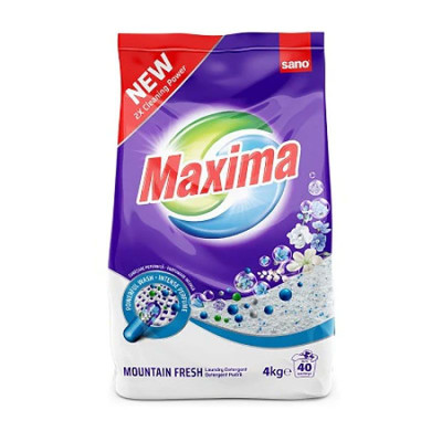 Detergent rufe Sano Maxima Mountain Fresh 4 Kg foto