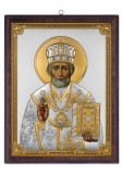 Icoana Sfantul Nicolae 17x21,5 cm