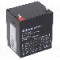 Acumulator plumb-acid, 12V, 4.5Ah, QOLTEC - 53033