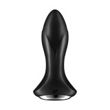 Negru vibrator vibrator negru plug plug anal vibrator