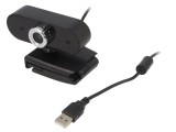 Webcam USB Full HD 1080p Neagră 1,45m