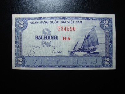VIETNAM 2 DONG AUNC foto