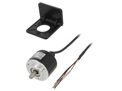 Encoder incremental 12-24VDC 100imp/rotație IP50 ax 8mm foto