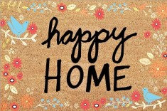 COVORAS INTRARE ANTIDERAPANT 40X60CM, HAPPY, HEINNER HOME