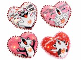 Cumpara ieftin Set 4 perne decorative velur cu led 36x33 cm