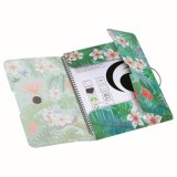 DOSAR MAPA EASY.ORGA TO GO A4 PP, INCHIDERE CU ELASTIC, MOTIV LADYLIKE JUNGLE, Herlitz