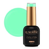 Cumpara ieftin Oja Semipermanenta LUXORISE Evolution, Neon Obsession - Electric Teal 10ml