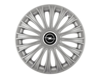 Set 4 capace roti pentru Opel, model Dino Gray, R15 foto