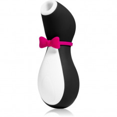 Satisfyer Penguin stimulator pentru clitoris black and white 12 cm