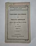 Carte veche 1926 St O Iosif Tablouri culturale din trecutul romanilor